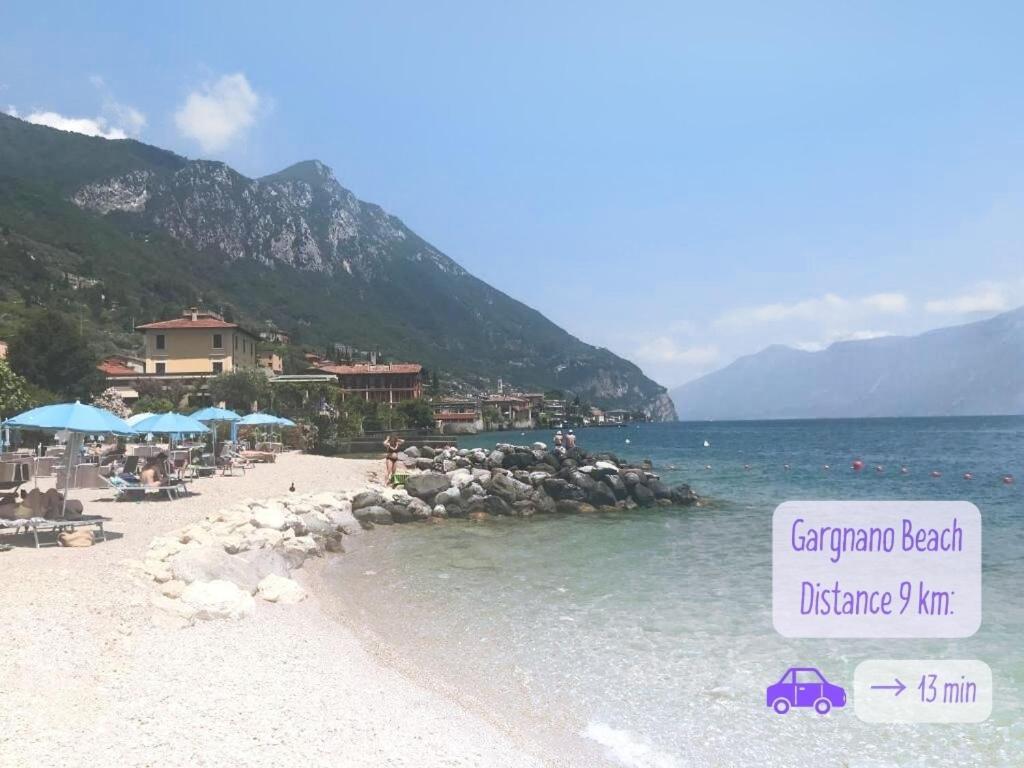 Panorama Lake View, Pool & Garden, 2 Bathrooms, Kingsize & Single-Beds, Fast Internet Toscolano Maderno Luaran gambar