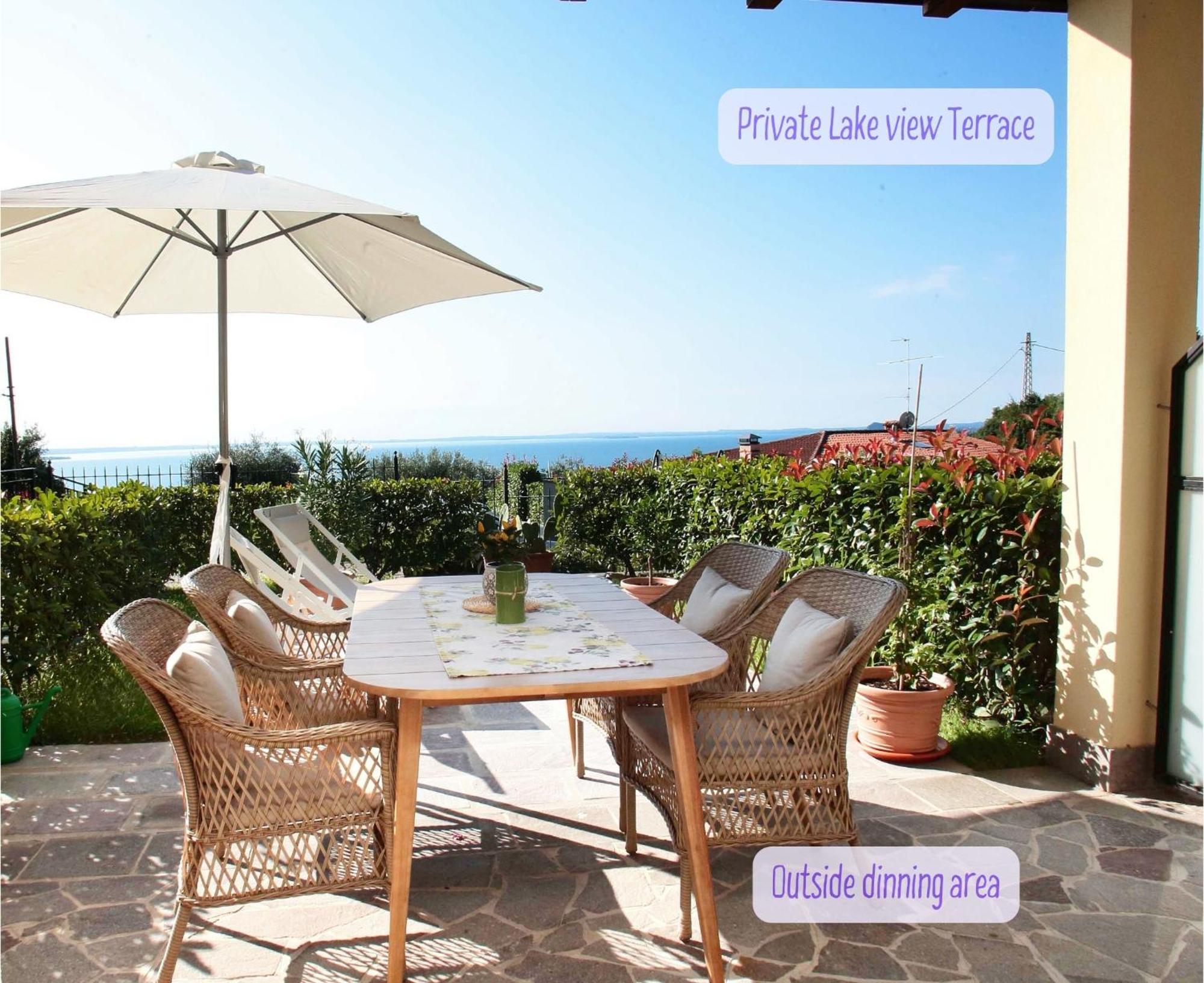 Panorama Lake View, Pool & Garden, 2 Bathrooms, Kingsize & Single-Beds, Fast Internet Toscolano Maderno Luaran gambar